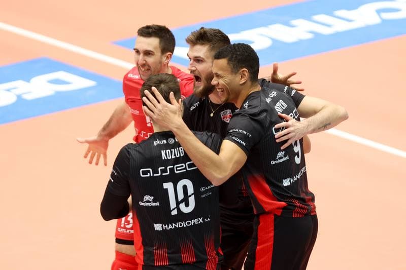 Volleyball. PlusLiga. Aluron CMC Warta Zawiercie - Asseco Resovia Rzeszow. 25.01.2024