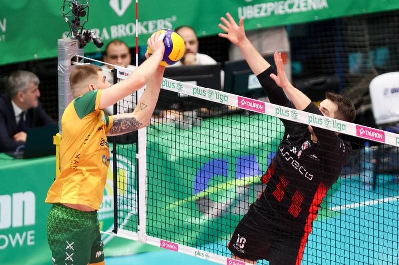 Volleyball. PlusLiga. Aluron CMC Warta Zawiercie - Asseco Resovia Rzeszow. 25.01.2024