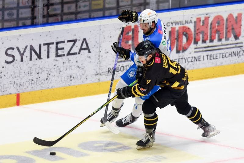 Ice Hockey. Tauron Hokej Liga. Re-Plast Unia Oswiecim - GKS Katowice. 01.02.2024