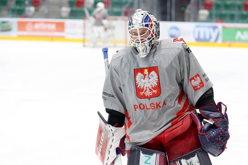 Ice Hockey. Poland national team. Training. 03.02.2024