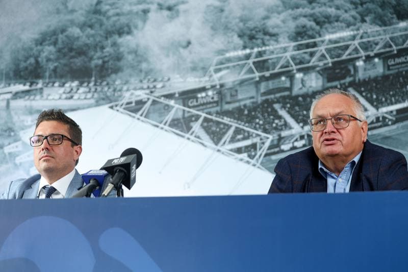 Football. Piast Gliwice. Press Conference. 02.07.2024