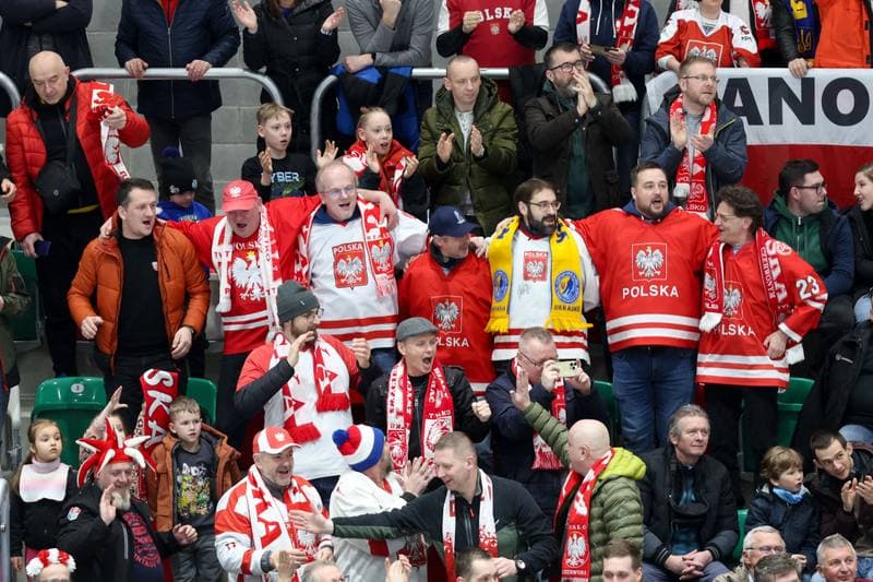 Ice Hockey. Olympic Qualification. Poland - Ukraine. 09.02.2024