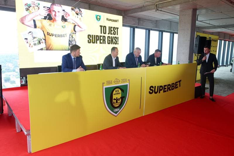 Football. GKS Katowice. Press Conference. 17.07.2024