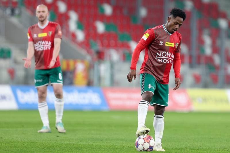 Football. Fortuna I Liga. Zaglebie Sosnowiec - Znicz Pruszkow. 18.02.2024