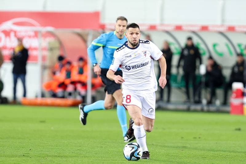 Football. PKO BP Ekstraklasa. Gornik Zabrze - Korona Kielce. 19.02.2024