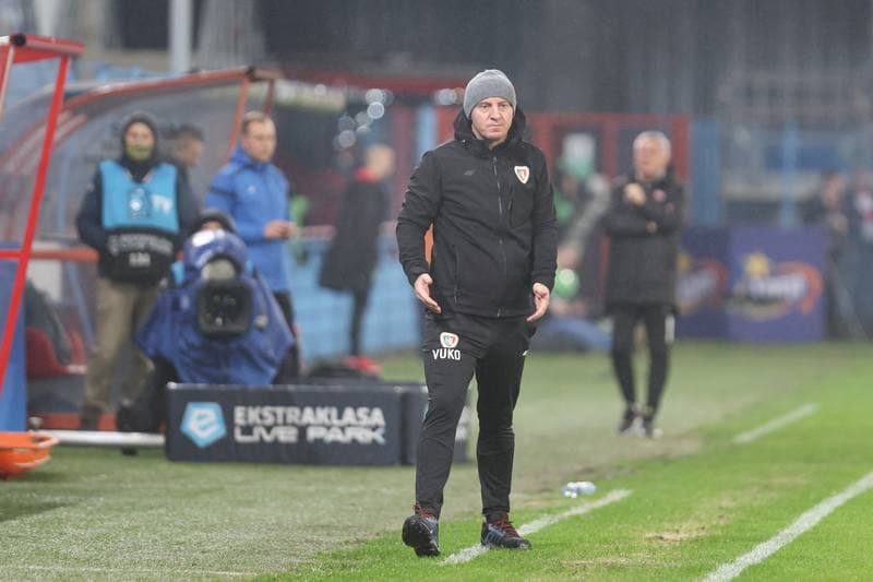 Football. PKO BP Ekstraklasa. Piast Gliwice - Cracovia Krakow. 23.02.2024