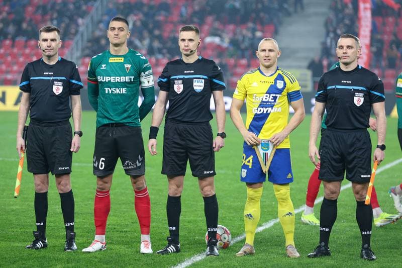 Football. Fortuna I Liga. GKS Tychy - Arka Gdynia. 01.03.2024