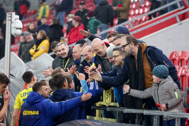 Football. Fortuna I Liga. GKS Tychy - Arka Gdynia. 01.03.2024