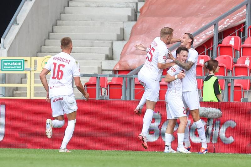 Football. Betclic I Liga. GKS Tychy - Miedz Legnica. 21.07.2024