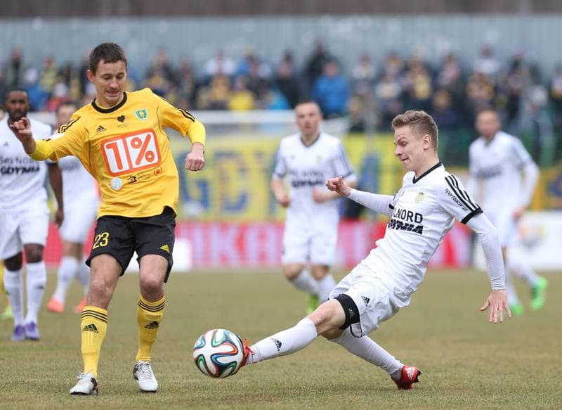Football. I Liga. GKS Katowice - Arka Gdynia. 06.03.2016
