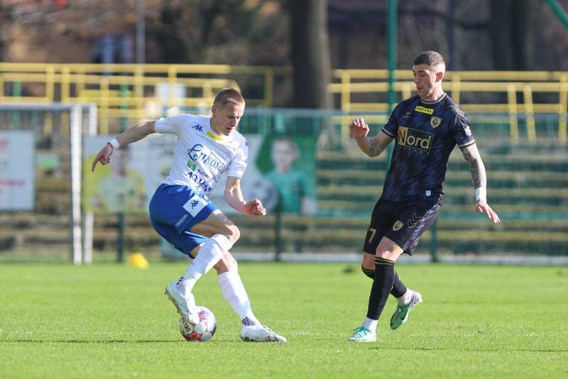 Football. Fortuna I Liga. GKS Katowice - Podbeskidzie Bielsko-Biala. 17.03.2024