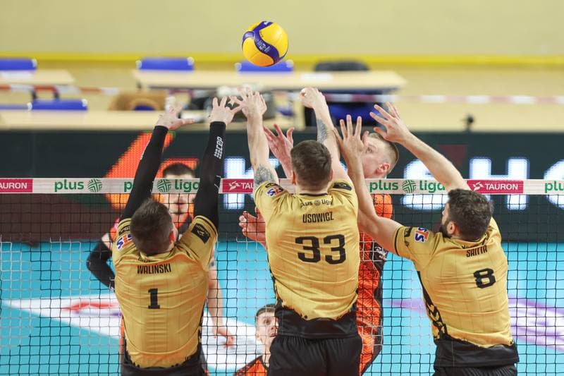 Volleyball. PlusLiga. GKS Katowice - Barkom Kazany Lwow. 28.03.2024