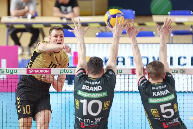 Volleyball. PlusLiga. GKS Katowice - Bogdanka LUK Lublin. 08.04.2024