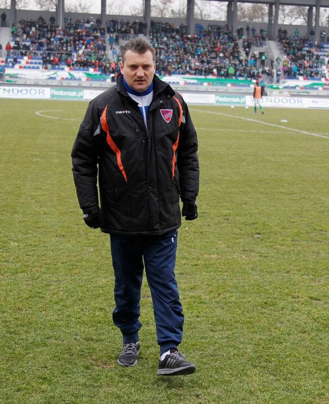 Football. II Liga. Radomiak Radom - Rakow Czestochowa. 05.03.2016