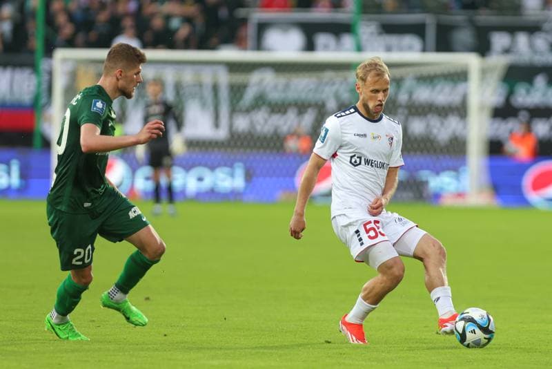 Football. PKO BP Ekstraklasa. Gornik Zabrze - Slask Wroclaw. 14.04.2024