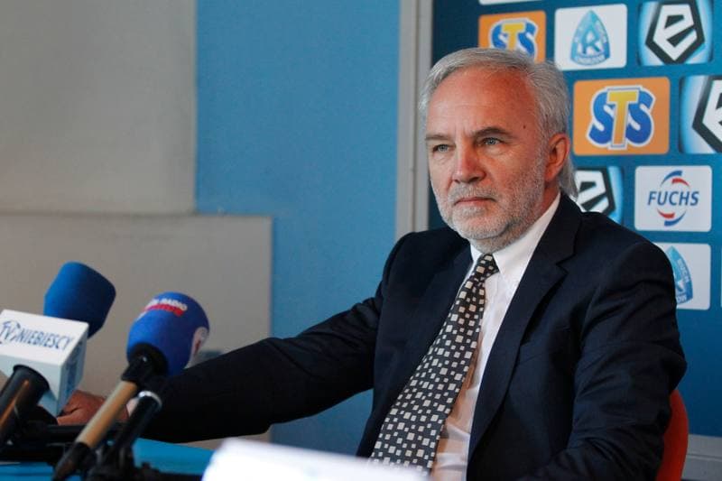 Football. Ruch Chorzow. Press Conference. 02.08.2016