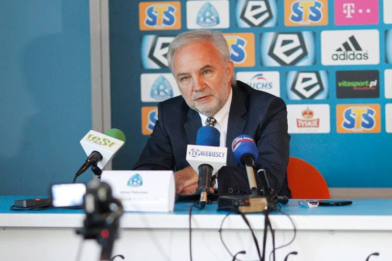 Football. Ruch Chorzow. Press Conference. 02.08.2016