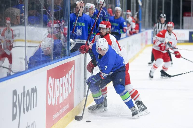 Ice Hockey. Friendly Match. Poland - Slovenia. 18.04.2024