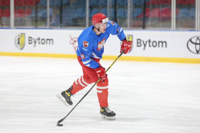 Ice Hockey. Poland national team. Training. 22.04.2024