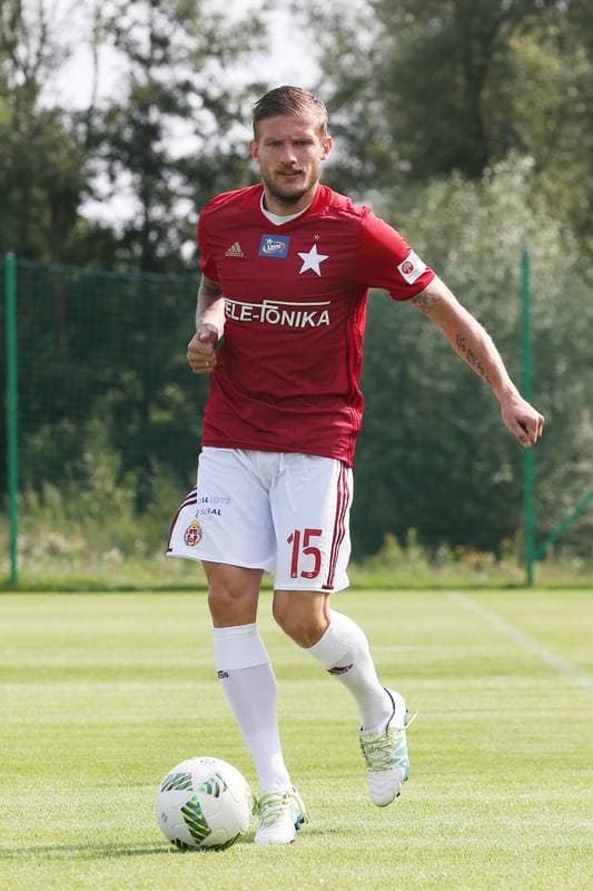 Football. Wisla Krakow. Photo Session. 03.08.2016