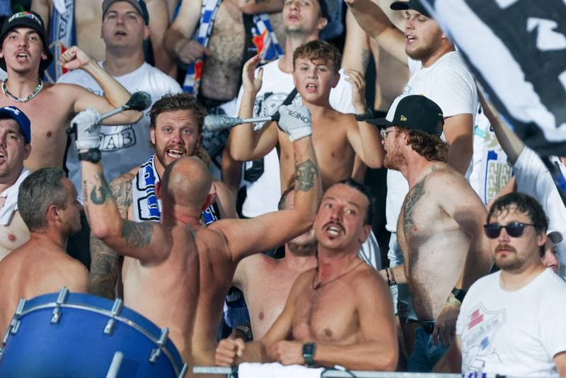 Football. UEFA Conference League. Banik Ostrava - FC Copenhagen. 15.08.2024