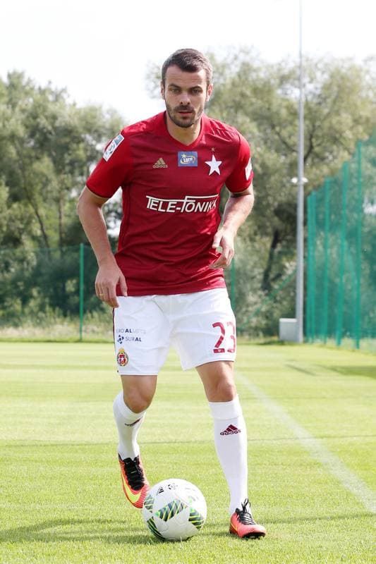 Football. Wisla Krakow. Photo Session. 03.08.2016