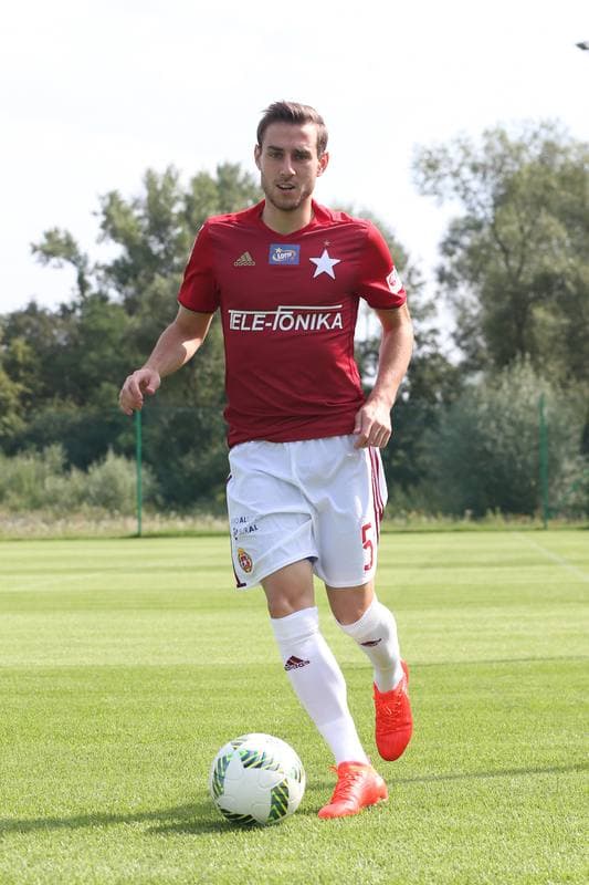 Football. Wisla Krakow. Photo Session. 03.08.2016