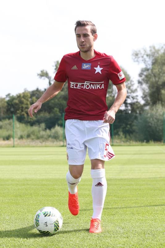 Football. Wisla Krakow. Photo Session. 03.08.2016