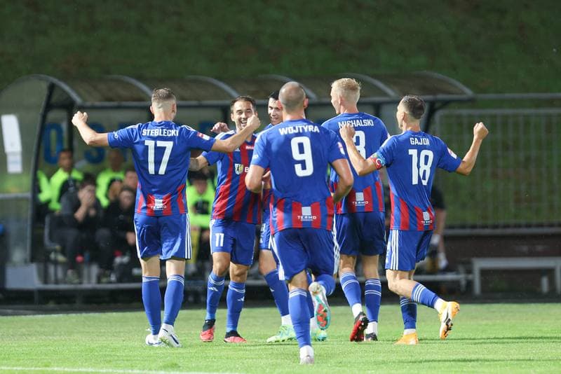 Football. Betclic II liga. GKS Jastrzebie - Polonia Bytom. 17.08.2024