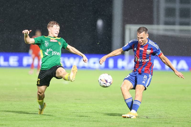 Football. Betclic II liga. GKS Jastrzebie - Polonia Bytom. 17.08.2024