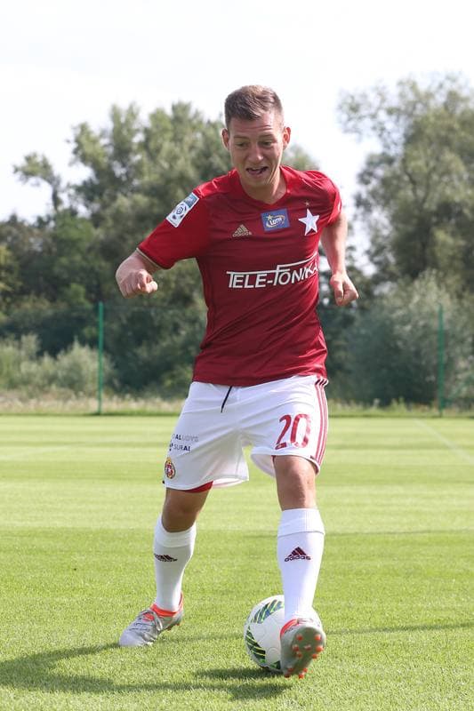 Football. Wisla Krakow. Photo Session. 03.08.2016