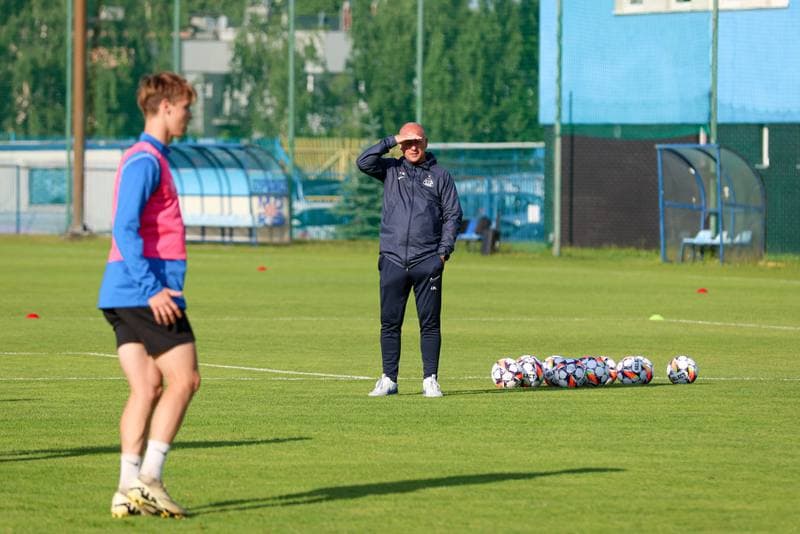 Football. Ruch Chorzow. Training. 13.06.2024