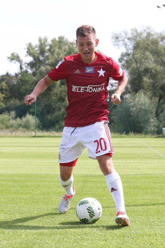 Football. Wisla Krakow. Photo Session. 03.08.2016