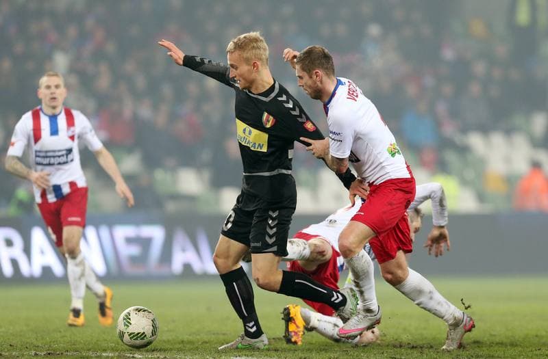 Football. PKO BP Ekstraklasa. Podbeskidzie Bielsko-Biala - Korona Kielce. 04.03.2016