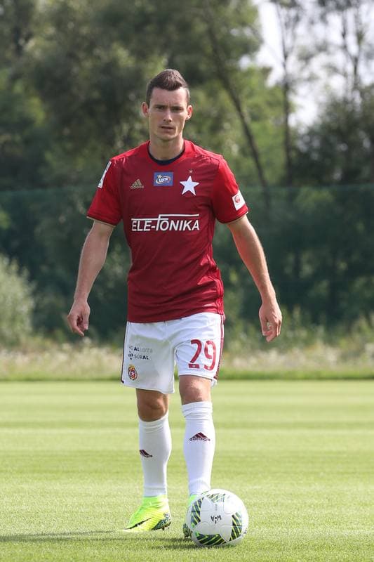 Football. Wisla Krakow. Photo Session. 03.08.2016