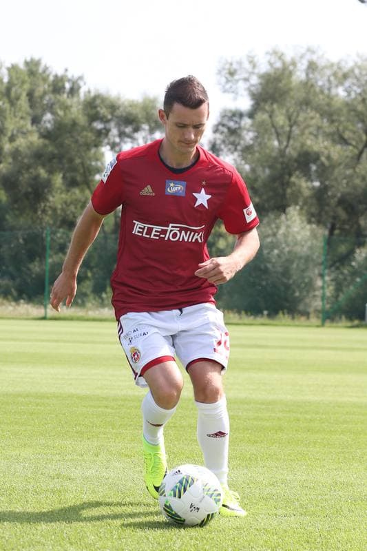 Football. Wisla Krakow. Photo Session. 03.08.2016