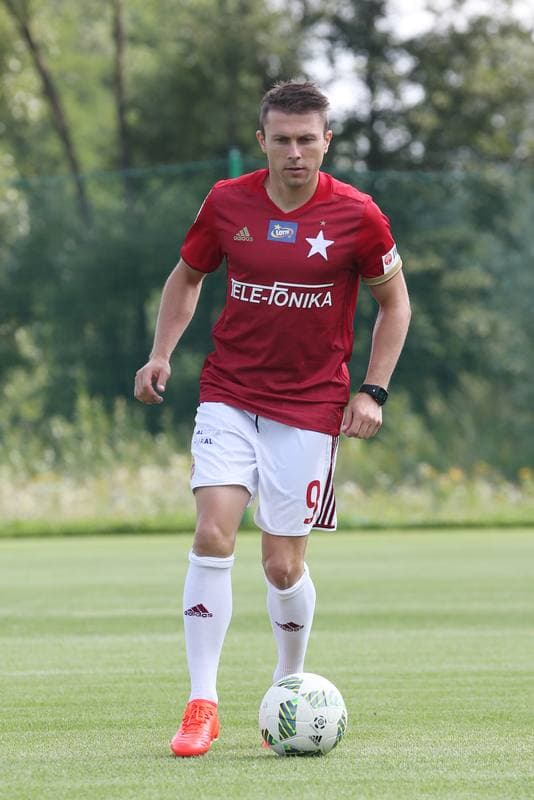 Football. Wisla Krakow. Photo Session. 03.08.2016