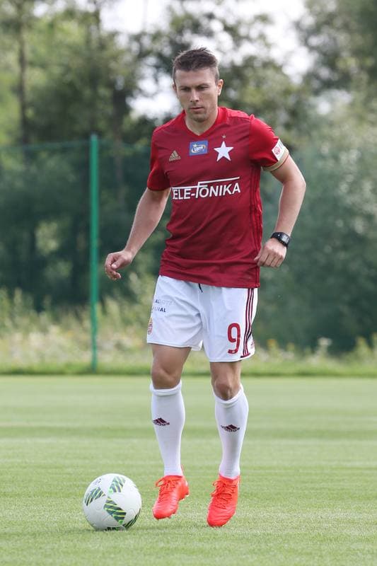 Football. Wisla Krakow. Photo Session. 03.08.2016