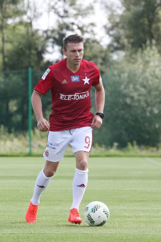 Football. Wisla Krakow. Photo Session. 03.08.2016