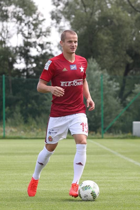 Football. Wisla Krakow. Photo Session. 03.08.2016