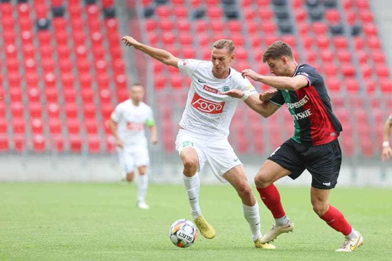 Football. Betclic I liga. GKS Tychy - Warta Poznan. 02.08.2024