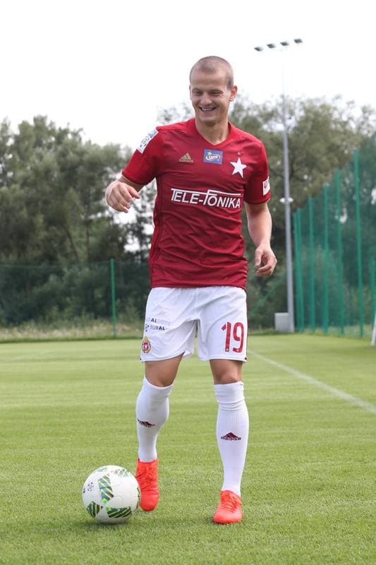 Football. Wisla Krakow. Photo Session. 03.08.2016