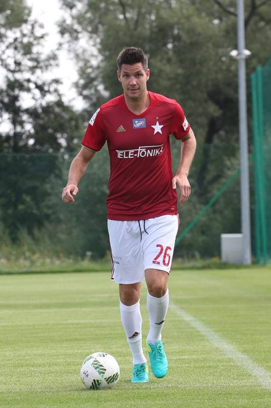 Football. Wisla Krakow. Photo Session. 03.08.2016
