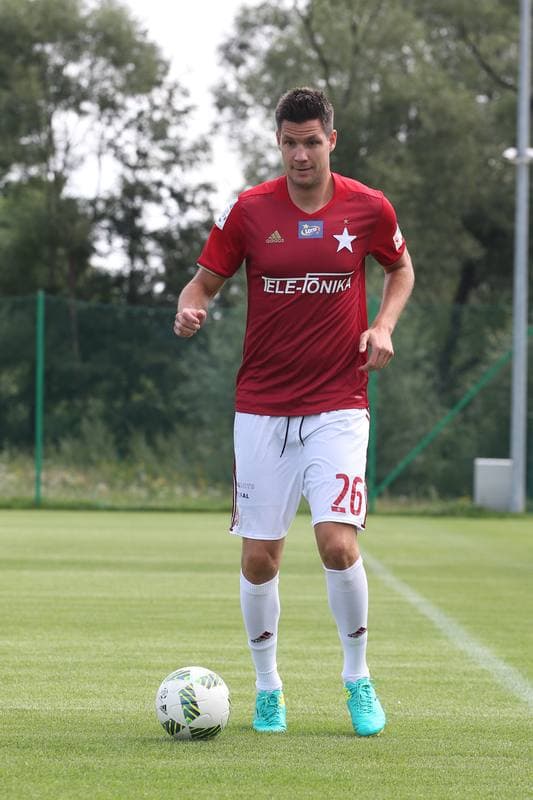 Football. Wisla Krakow. Photo Session. 03.08.2016