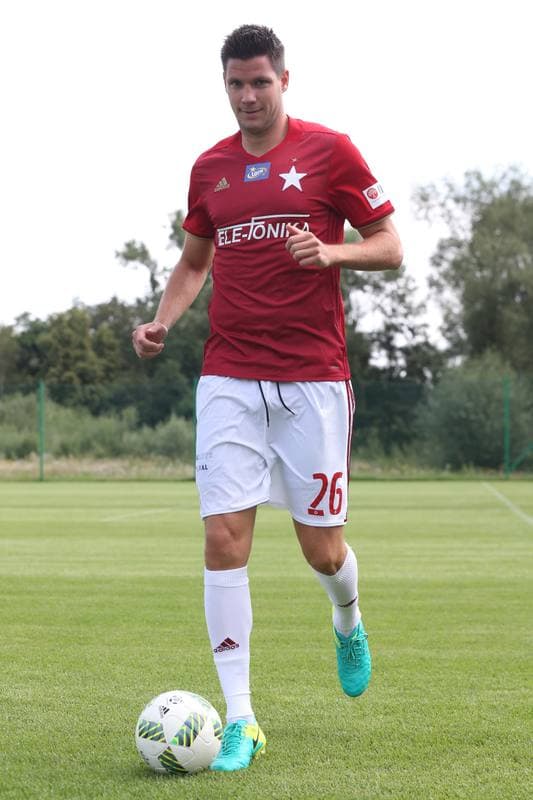 Football. Wisla Krakow. Photo Session. 03.08.2016