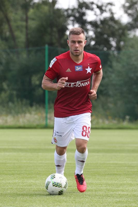 Football. Wisla Krakow. Photo Session. 03.08.2016