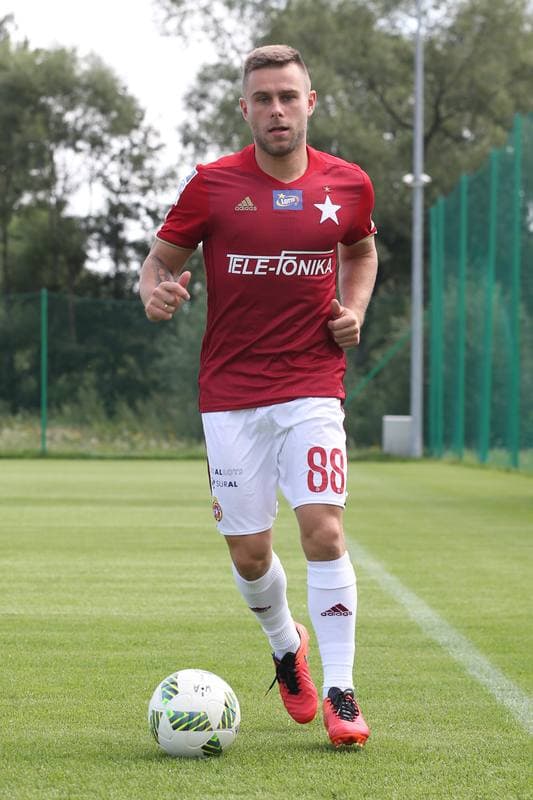 Football. Wisla Krakow. Photo Session. 03.08.2016