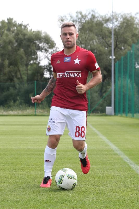 Football. Wisla Krakow. Photo Session. 03.08.2016