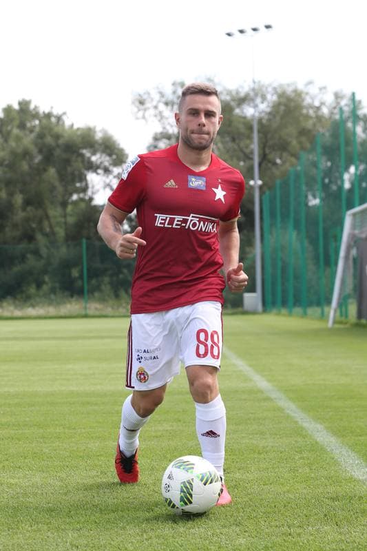 Football. Wisla Krakow. Photo Session. 03.08.2016