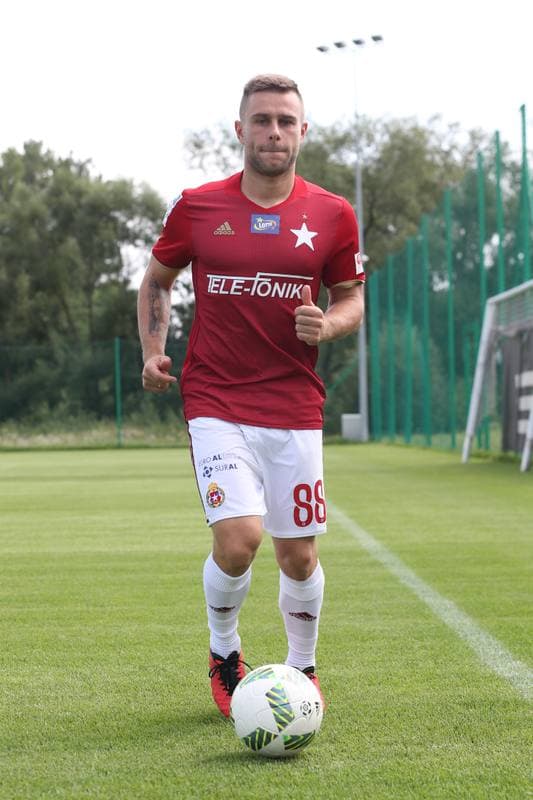 Football. Wisla Krakow. Photo Session. 03.08.2016